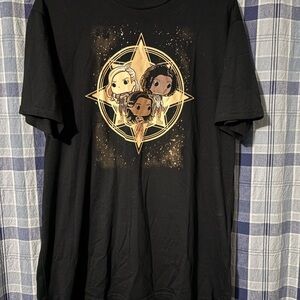 Funko Black Tee with Trio Graphic